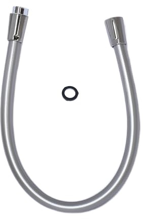 Brauseschlauch Verlängerung - 50 cm Länge - 5 lagig - hochwertiges Chromdesign