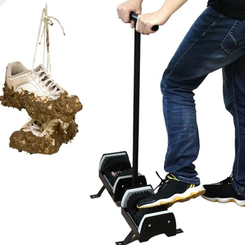Heavy Duty Boot and Shoe Scraper Brush - Durable Outdoor Cleaner for Mud and Dirt - Ideal for Front Door Entrance and Outdoor Use