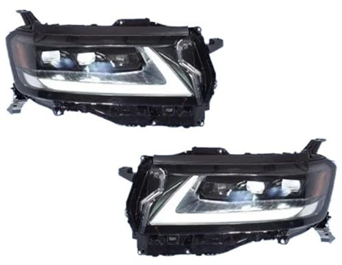 UMDJJU Per Toyota Per Land Per Cruiser 2022-2023 Gruppo Luci Anteriori A LED Per Auto Dinamico Per DRL 3 Lenti Per Proiettore Accessori Fari Per Auto Fari Principali Anteriori