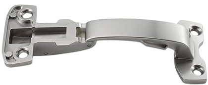 F Fityle Charnière Pliante pour Armoire Murale, Cadre en Aluminium, Quincaillerie Silencieuse et Robuste pour Porte en Bois, sans Perçage, Panneau de Placard Domestique