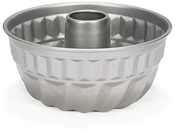 patisse 03642, Moule à Kouglof, Moule Kougelhopf alsacien, Moule à gâteaux et brioche, Acier revêtu, Anti-adhésif Silver Top, Ø 22cm, Gris argenté