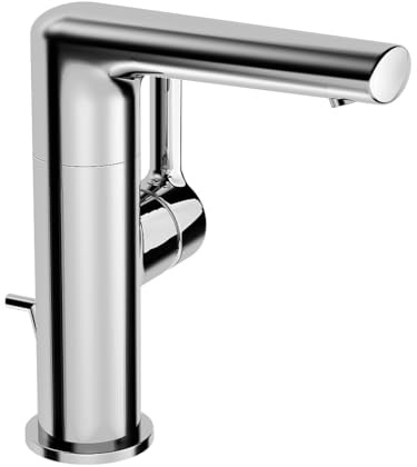Hansa 55262203 Waschtisch-Einhand-Einlochbatterie Hansaronda 5526, Hebel seitlich bedient, chrom