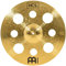 Meinl Cymbals HCS Plato Trash Crash de 16 pulgadas (40,64cm) con Agujeros – Platillos de Batería – Latón, Acabado Tradicional (HCS16TRC)