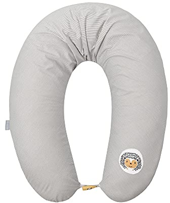 sei Design Stillkissen 170x30 cm ergonomisch | Schwangerschaftskissen Seitenschläferkissen Komfortkissen Erwachsene | Neugeborene Baby Kissen mit Bezug 100% Baumwolle