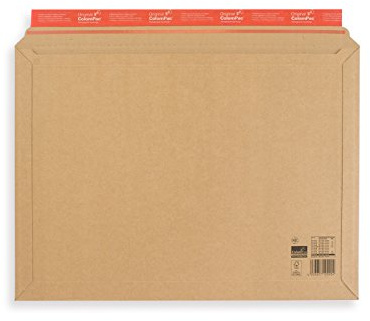 25x ColomPac Kartonumschlag Wellpapp-Versandtaschen 432x585x-52mm CP 010.09