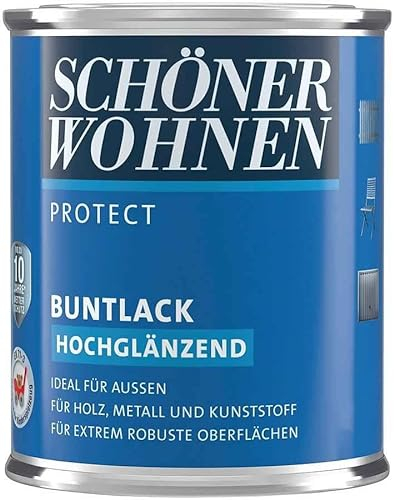 DurAcryl Buntlack Rapsgelb 375 ml RAL 1021 Glänzend Schöner Wohnen