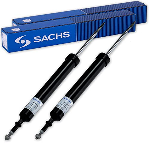 SACHS 2x Gasdruck Stoßdämpfer hinten Kompatibel mit BMW 1er (E81), 1 (E87), Cabriolet (E88), Coupe (E82), 3er (E90), Cabriolet (E93), Coupe (E92), Touring (E91)