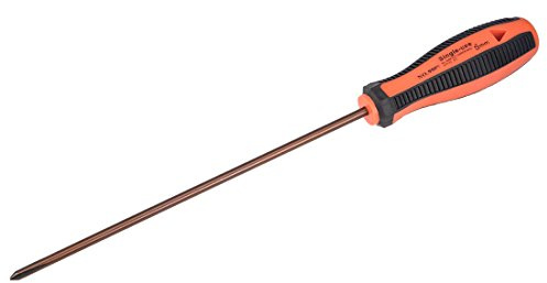 sourcing map PH1 Phillips Magnetic Screwdriver 8 Inch Round Shaft Comfort Non Slip Handle