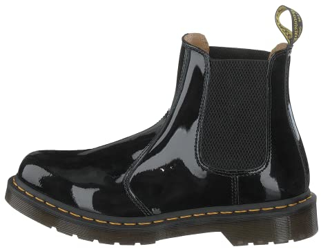 Dr. Martens Damen 2976 Amphibians, Black Patent Lamper, 39 EU