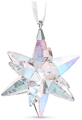 Swarovski Schimmernder Stern, Mittelgroß, Grn (Aurora Borealis), Kristall, Hängend, Weihnachten, Einheitsgröße