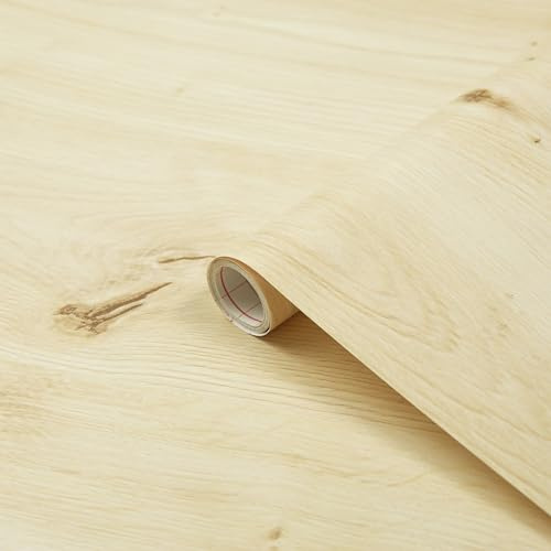 d-c-fix Möbel-Klebefolie Scandinavian Oak, 45 cm x 15 m - abwaschbare und Selbstklebende Deko-Folie für Küche, Schrank, Tisch & Fensterbank - modern & nachhaltig