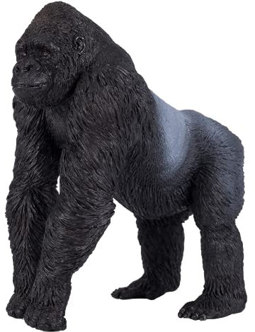 MOJO Gorilla Maschio Silverback Wildlife Animal Modello Toy Figure