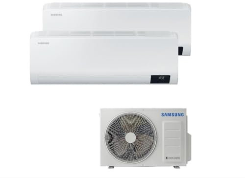 SAMSUNG LUZON S2 CLIMATIZZATORE DUAL 7000+7000 BTU 19DB CLASSE A++ CONDIZIONATORE