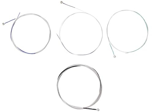 Parliky 4piezas Cuerdas De Violonchelo De Reemplazo Accesorios De Instrumento Instalación Sencilla Materiales Resistentes y Duraderos Para Músicos Profesionales