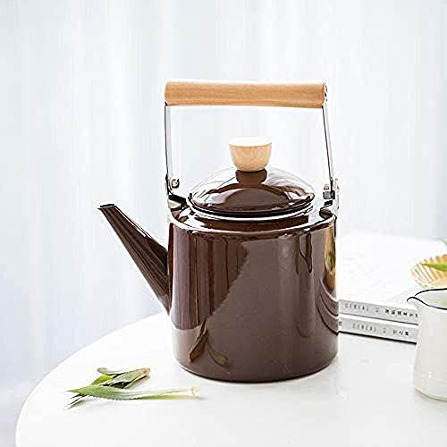 MYVVKIA Teiere Set da tè Bollitore smaltato Bollitori Teiere Collezione Liangtian Bollitore smaltato Classico Bollitore Bollitore Teiera Piano Cottura a induzione Stile Generale
