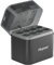 AA Battery Charger for NiMH & Lithium Battery,Rechargeable Batteries AA Hybrid Charger,Smart LED Indicator,Integrated Charging Storage Box Gray,8 Slot,Fast Charging
