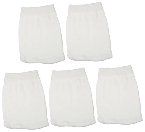 EUVAROMEX 1set Pool Skimmer Bag Pool Net Pools Fish Small Fish Net Vacuum Sponge Pool Skimmer Net Aquarium Pool Sand Bag Water Pump Net Pool Scoop Net Bag Nylon White 5pcs/1420