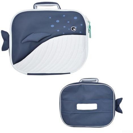 HEBEOT Bolsa reguladora de buceo con acolchado de espuma y PVC de nailon impermeable para instrumentos de buceo, protección de pulpo de computadora, diseño inferior redondeado con múltiples bolsillos