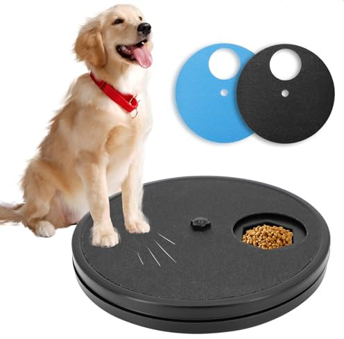 Ykall Hunde Krallenschleifer mit 360° Leckerli-Box – Nagelpflege Spielzeug