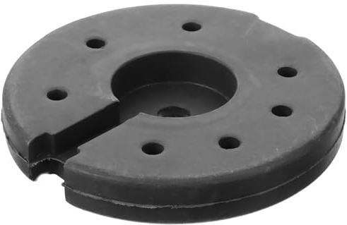 GRADENEVE Base Struttura Semplice Rotonda Pesante in Plastico Nero Resistente a Deformazioni e Ruggine e Design Delicato per Lampada da Terra da Tavolo