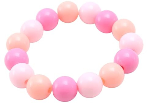Bunte Frühlingsfarbe Perlen Acrylperlen Kinderarmband Zubehör Fitness-Tracker