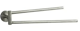 Hansgrohe 40512820 Handtuchhalter Logis zweiarmig, brushed nickel