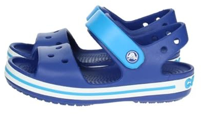 Crocs Crocband Sandal Kids, Unisex - Kinder Sandalen,Blau Cerulean Blau Ocean,20 EU