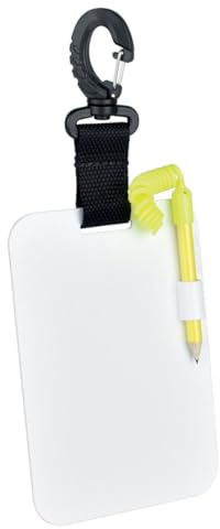 SEAC Unterwasser-Schreibtafel mit Stift. Ideal zum Tauchen.