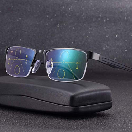 Outdoor Progressive Multifocal Presbyopic Reading Glasses Photochromic Lens - 1.5