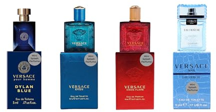 Versace 4 Piece Mini Gift Set for Men