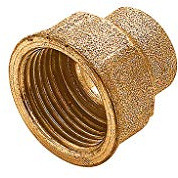 Raccordo Manicotto Dritto Bronzo 3/8 X 12 A Saldare Femmina Frabo