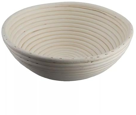 Zenker Gärkorb rund Ø27 cm aus natürlichem Rattan für selbstgemachtes Brot | Perfekt für Brotliebhaber, ideal für die Zubereitung von luftigem und lockerem Brot, Reinigung per Hand