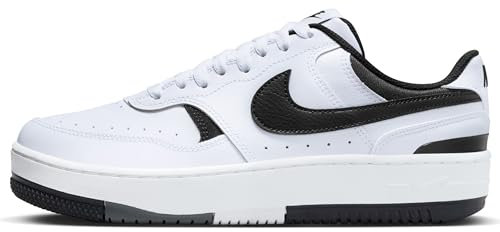 Nike Gamma Force, Sneaker Donna, White/Black-Summit White-Iron Grey, 37.5 EU