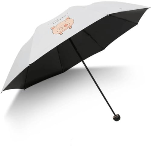 OZLMBERN Ombrello Ombrellone pieghevole automatico Mini Ombrellone esterno portatile Ombrellone da spiaggia