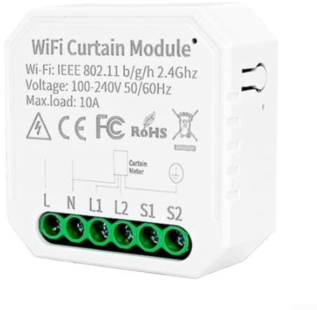 Rendez votre volet roulant intelligent avec l'interrupteur de rideau WiFi, pas besoin de remplacement