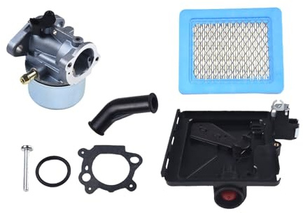 Carburateur Filtre à Air Cleaner Base, Tondeuse à Gazon Pièces et Accessoires avec Kit de Base pour 498170 799872 694202 497586
