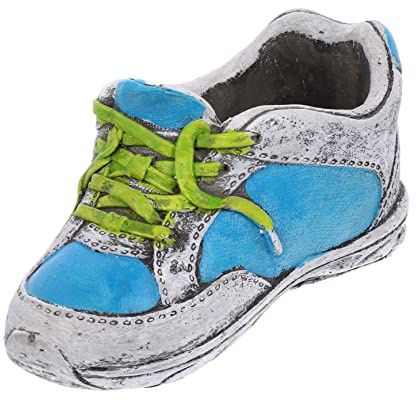 iplusmile Fioriera Vaso Da Giardinaggio Imitazione Scarpa Ceramica Per Piante Contenitore Per Piantare Fiori Decorazione Per Balcone Tavolo Interno Esterno