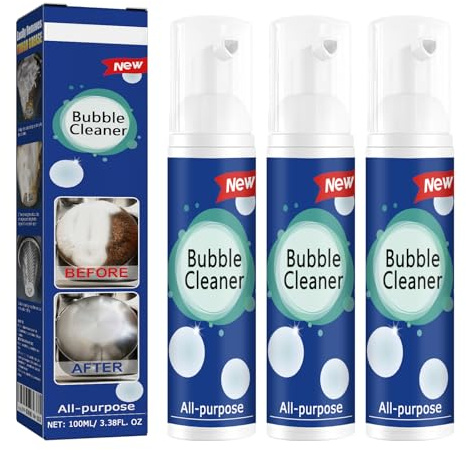 Spray schiumogeno ad olio altamente efficace, senza risciacquo, detergente per la pulizia profonda della cucina, forno, stufa, grill, 100 ml (3)