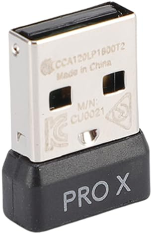 Aramox Gaming Inalámbrico Portátil Ratón -Adaptador de Receptor de USB para Emparejamientos Rápidos, Parte de Reemplazo de Estabilidad Mejorada Receptor de Mouse USB con Estuche de Memoria