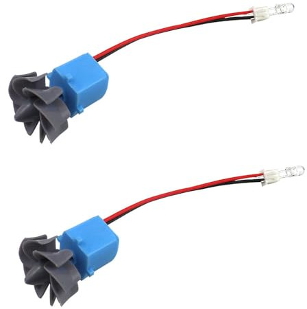 Generador hidroeléctrico eólico, micro modelo de turbina de viento de plástico, generador de electricidad hidráulica para bricolaje, enseñanza, educación científica