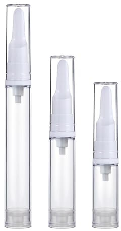 Botes Viaje Botella de Viaje for Base líquida, cosméticos, Crema for Ojos, Botella de vacío, Botellas de Viaje portátiles y Recargables.(Mix 3pcs)