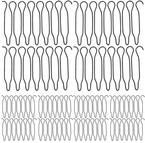 Alipis 40 Stück Haarkämme Zum Stecken U-Form Unsichtbarer Haarhalter Für Hochsteckfrisur Ponyhalter Und Haar-Finishing-Tool Für Frauen Und Mädchen Kompakt Für Alltag Und Reisen