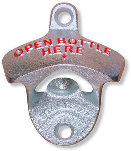 Wandflaschenöffner OPEN BOTTLE HERE orig. STARR-X aus den USA