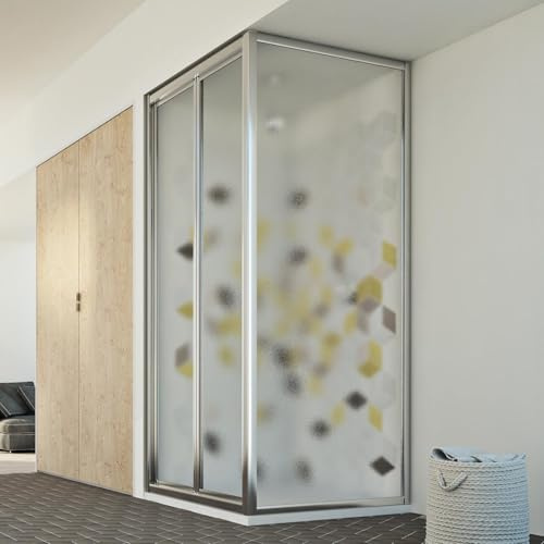 Cabine douche 90x90 Ouv. 90 CM 198 Opaque mod. Urban Duo