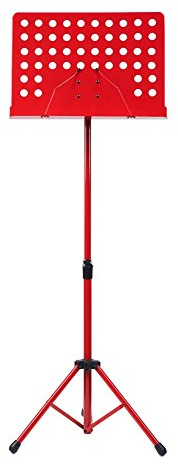 Rockstand Orchesterpult Notenständer rot Deluxe