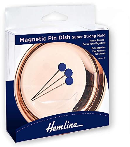 Hemline Magnetiskt stiftfat 10 cm - roséguld