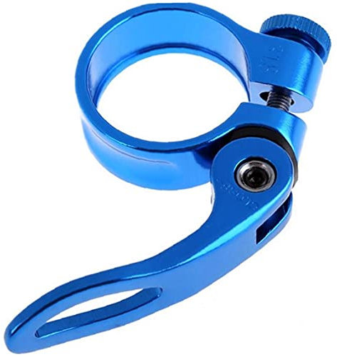 TOSSPER Bike Sattleklemme Aluminiumlegierung Schnellspanner Sattelstütze Collar Einen.Kreislauf.durchmachensattel Sattelklemme Fahrräder Ersatzteile 31.8mm