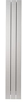 Fondital 83DAM01403 Radiatore in alluminio estruso Garda S/90, 1400 mm, 3 elementi, bianco