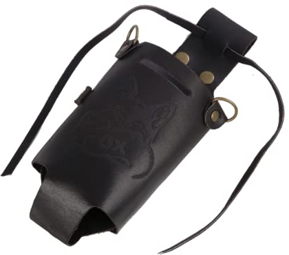 Black Forest Fox Holly Holster Halfter 2.0 aus Leder Bierholster mit Schulterriemen