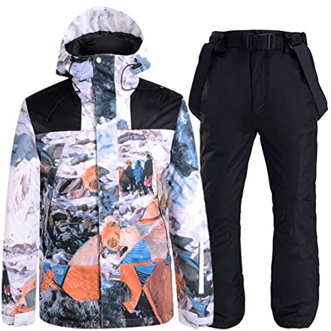 Skianzug Herren und Damen Snowboardjacke + Skihose Winter Outdoor Thermo Skijacke Skihose Bild Product4 XXXL